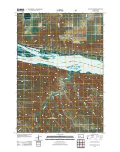 Antelope Island 2012 topographic map thumbnail