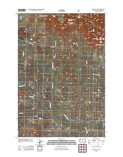 Irish Butte 2012 topographic map thumbnail