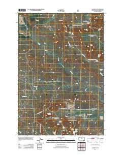 Ladner SE 2012 topographic map thumbnail
