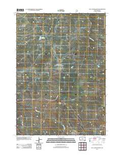 Hay Canyon Butte 2012 topographic map thumbnail