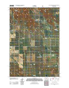 Fort George Butte NW 2012 topographic map thumbnail