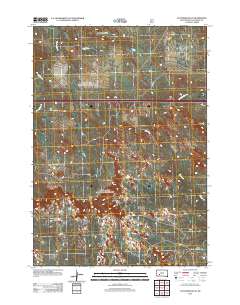 Cottonwood SE 2012 topographic map preview