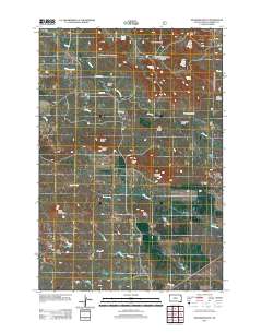 McKenzie Butte 2012 topographic map thumbnail