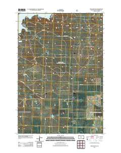 Meadow NW 2012 topographic map thumbnail