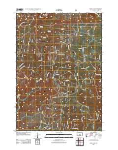 Jewel Cave 2012 topographic map thumbnail