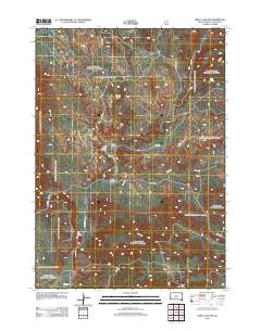 Jewel Cave SW 2012 topographic map thumbnail