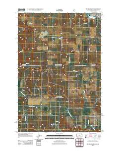 Hettinger South 2012 topographic map thumbnail