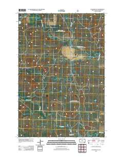 Lodgepole SE 2012 topographic map thumbnail