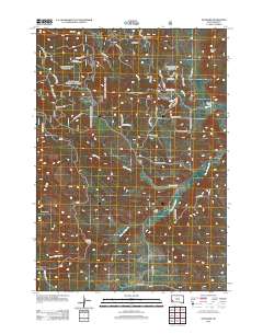 Hayward 2012 topographic map thumbnail