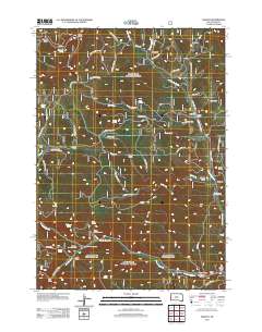 Nahant 2012 topographic map thumbnail