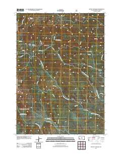 Mount Coolidge 2012 topographic map thumbnail