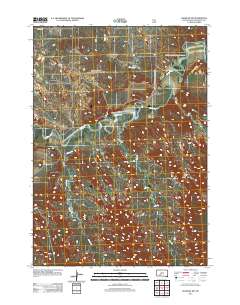 Wanblee NW 2012 topographic map thumbnail