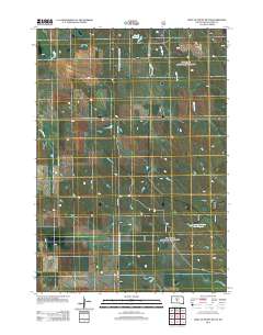 West of Stony Butte 2012 topographic map thumbnail