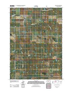 Vivian NW 2012 topographic map thumbnail