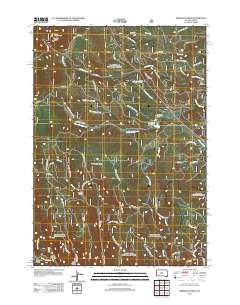 Minnesota Ridge 2012 topographic map thumbnail