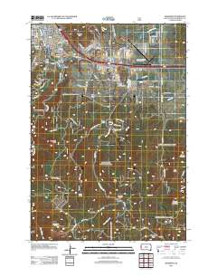 Spearfish 2012 topographic map thumbnail