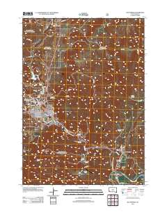 Hot Springs 2012 topographic map thumbnail