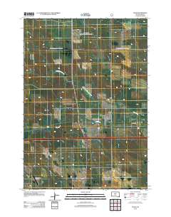 Vivian 2012 topographic map thumbnail
