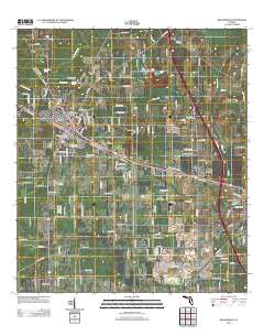 High Springs 2012 topographic map thumbnail
