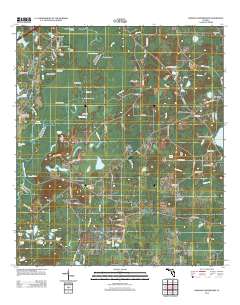 Hinsons Crossroads 2012 topographic map thumbnail