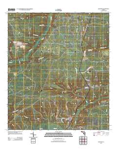 Hosford 2012 topographic map thumbnail