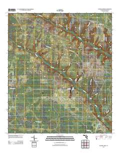 Juniper Creek 2012 topographic map thumbnail