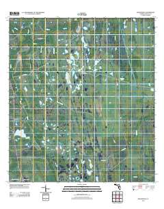 Kenansville 2012 topographic map thumbnail
