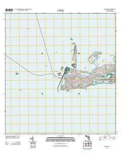 Key West 2012 topographic map thumbnail