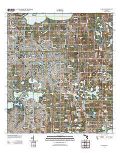 Lady Lake 2012 topographic map thumbnail