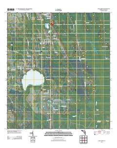Lake Ashby 2012 topographic map thumbnail