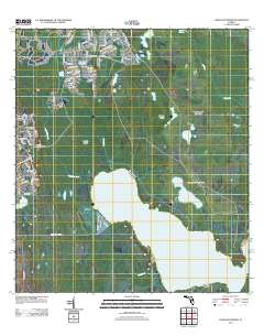Lake Hatchineha 2012 topographic map thumbnail