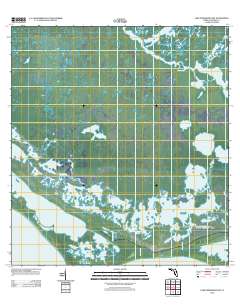 Lake Ingraham East 2012 topographic map thumbnail