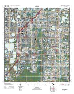 Lake Jessamine 2012 topographic map thumbnail