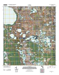 Lake Louisa 2012 topographic map thumbnail
