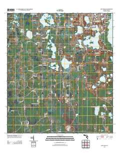 Lake Nellie 2012 topographic map thumbnail