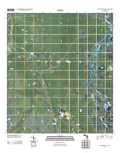 Lake Poinsett NW 2012 topographic map thumbnail