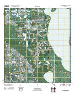 Lake Tohopekaliga 2012 topographic map thumbnail