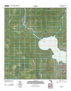 Lake Wimico 2012 topographic map thumbnail