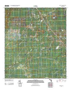Lamont SE 2012 topographic map thumbnail