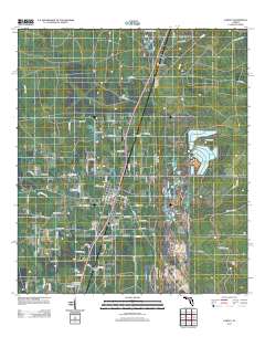 Lawtey 2012 topographic map thumbnail