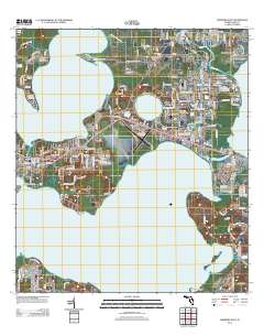 Leesburg East 2012 topographic map thumbnail