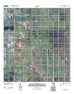 Little Cypress Swamp 2012 topographic map thumbnail