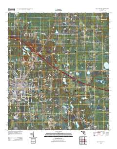 Live Oak East 2012 topographic map thumbnail