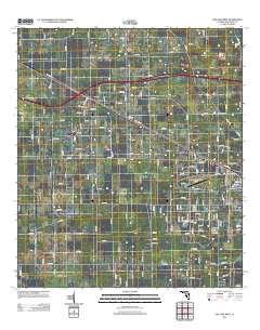 Live Oak West 2012 topographic map thumbnail