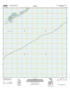 Lower Matecumbe Key 2012 topographic map thumbnail