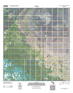 Mahogany Hammock 2012 topographic map thumbnail