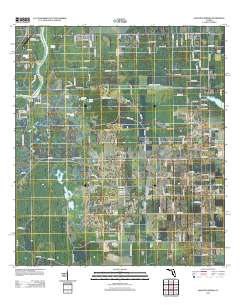 Manatee Springs 2012 topographic map thumbnail