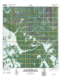 Chokoloskee 2012 topographic map thumbnail