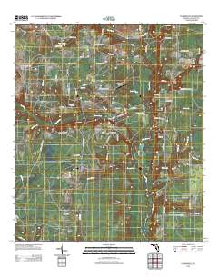 Clarksville 2012 topographic map thumbnail