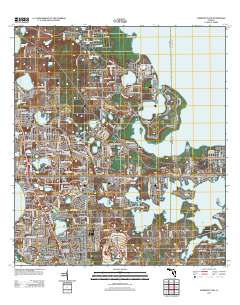 Clermont East 2012 topographic map thumbnail